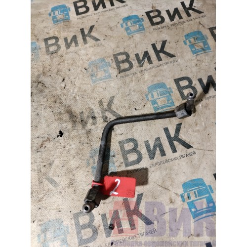 Трубка топливная MAN D2066 LF40 502729 металлическая (2-й цилиндр) (388)-2