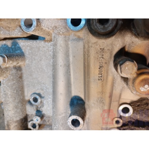 Корпус масляного фильтра MAN D2066 LF40 502729 в сборе с датчиком и топлообменником (376)-3