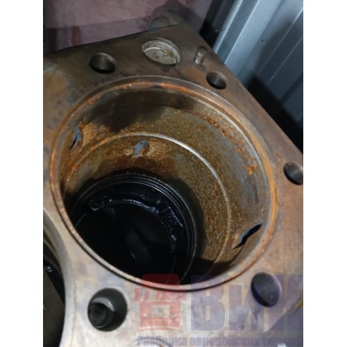 Блок цилиндров двигателя MAN D2066 LF27 962068 без заглушки с деф. (624)-7