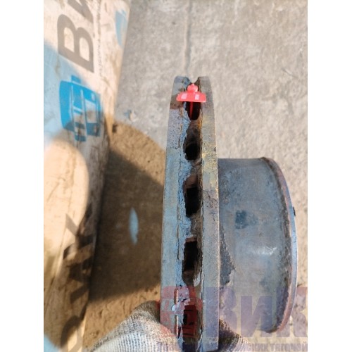 Диск тормозной MAN TGX 052303 передний (659)-3