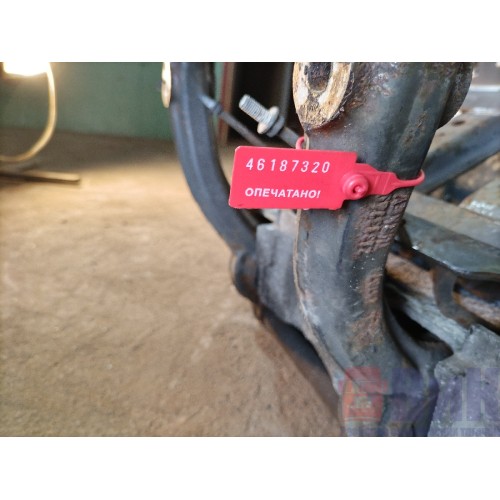 Ящик АКБ Volvo FH 13 678912 в сборе с прижимом (320)-3