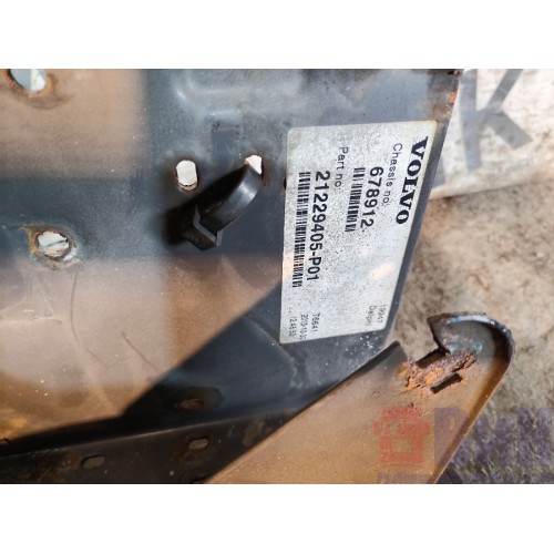 Ящик АКБ Volvo FH 13 678912 в сборе с прижимом (320)-7