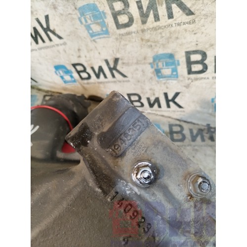 Патрубок интеркулера DAF 106 049232 с подогревом (654)-5