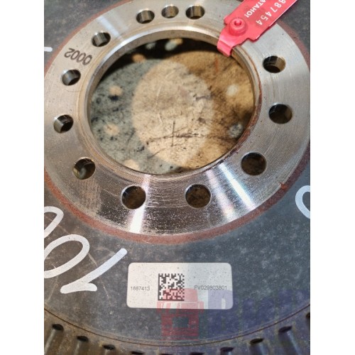 Шкив коленвала (демпфер) DAF 106 049232 (454)-1