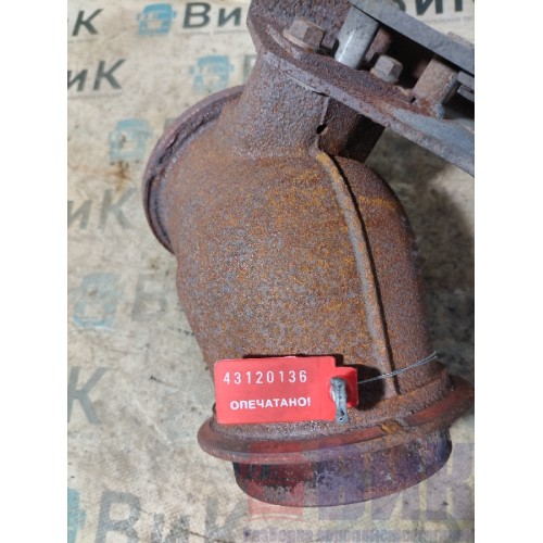 Заслонка горного тормоза Scania R440 088471 в сборе (136)-1