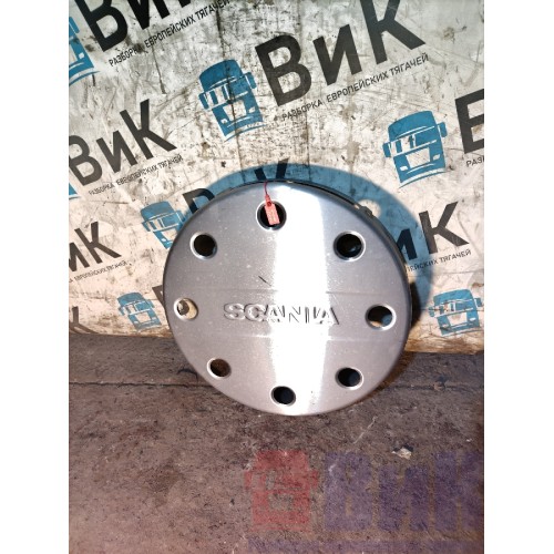 Накладка на глушитель Scania G400 313216 боковая хром (871)