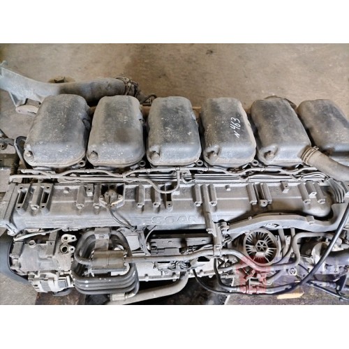 Двигатель Scania G400 DC13 PDE 313216 в сборе (без стартера, вискомуфты и комплекта сцепления) (782)-9