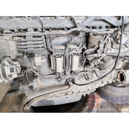 Двигатель Scania G400 DC13 PDE 313216 в сборе (без стартера, вискомуфты и комплекта сцепления) (782)-8