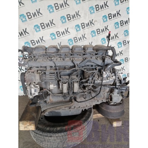 Двигатель Scania G400 DC13 PDE 313216 в сборе (без стартера, вискомуфты и комплекта сцепления) (782)
