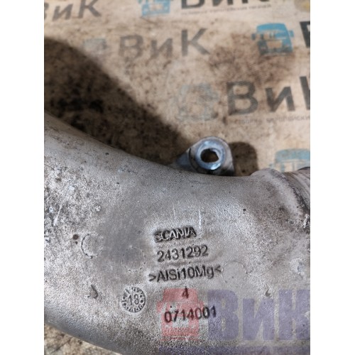 Патрубок интеркулера Scania R6 156776 (614)-1