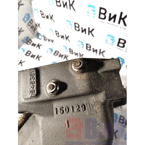 Патрубок интеркулера DAF 106 066636 (с подогревом) в сборе с патрубком ЕГР (879)-4