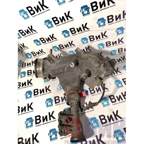 Патрубок интеркулера DAF 106 066636 (с подогревом) в сборе с патрубком ЕГР (879)-5