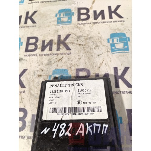 Блок управления замком двери Renault T 005496 (097)-3