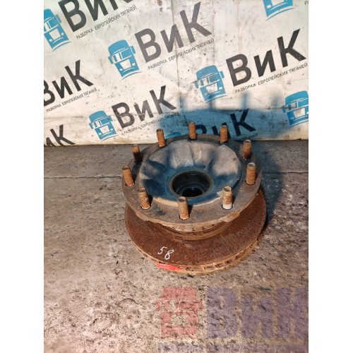 Ступица передняя Renault/Volvo диск.торм./блок.подш. d=58 (диск под замену) (247)