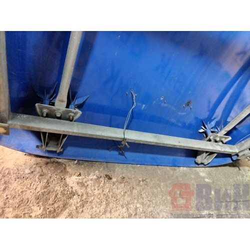 Спойлер кабины DAF 105 930166 верхний (526)-11