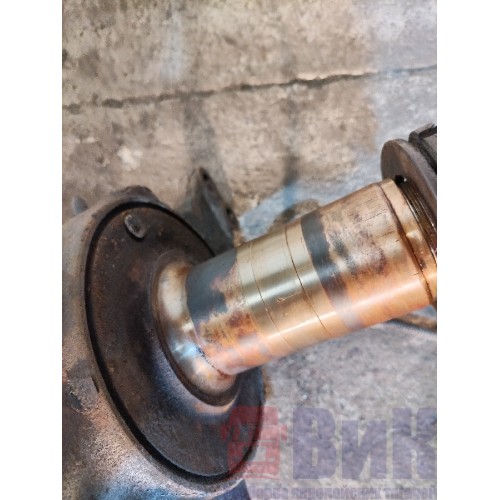 Балка передняя MAN TGA 086712 в сборе с цапфами (257)-5