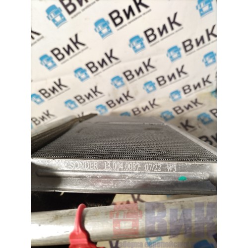 Радиатор отопителя (печки) Scania G 400 084171 Sonder (не ориг.) (148)-3