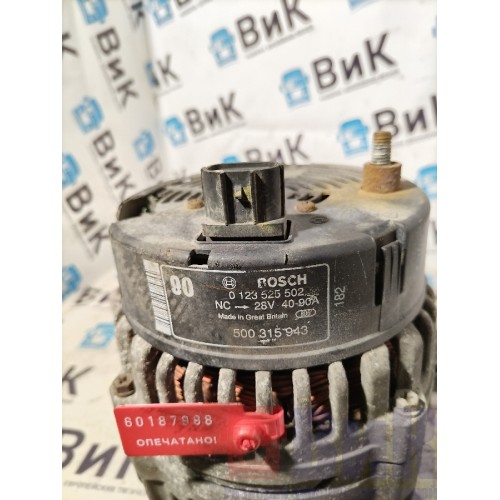 Генератор IVECO EuroStar Cursor 10 E3 160577 (деф. крышки, подшипник гудит) (998)-4