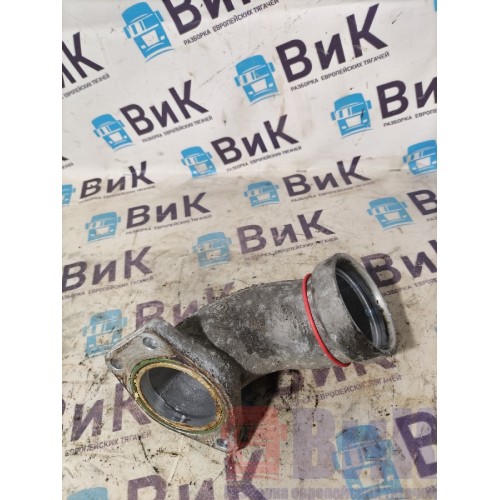 Патрубок корпуса помпы MAN TGX 052265 D2066 (алюм.) (770)-1