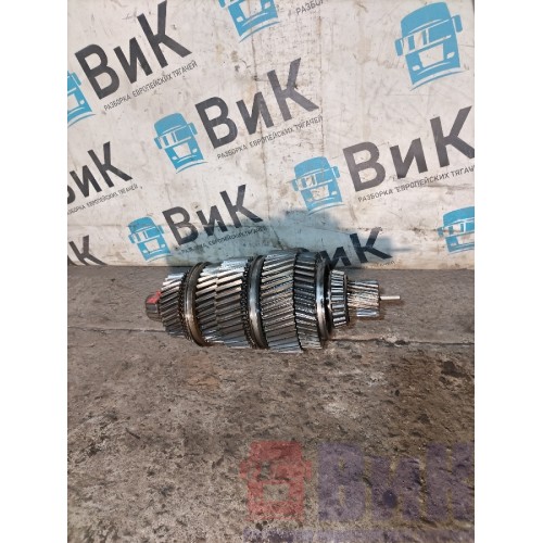 Вторичный вал КПП ZF MAN TGA 165052 в сборе (289)