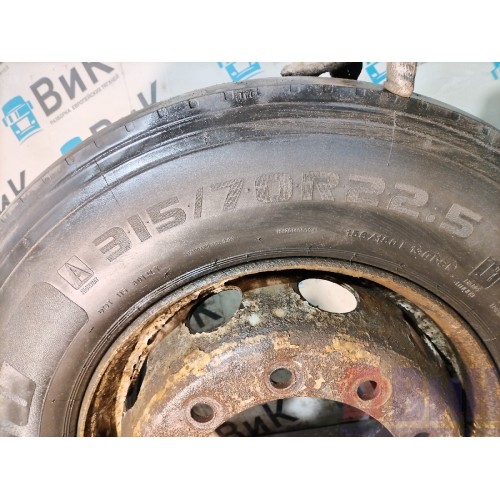 Колесо в сборе 315/70 R22.5 Volvo FM 666220 Jinyu 2020г (241)-2