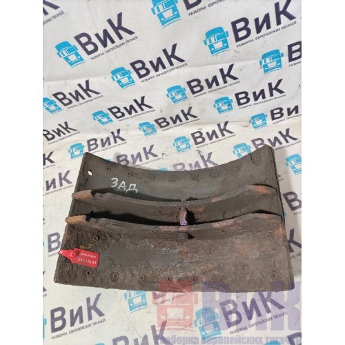 Колодка тормозная Volvo FM 666220 барабан.тормоз 22см задняя (242)-2