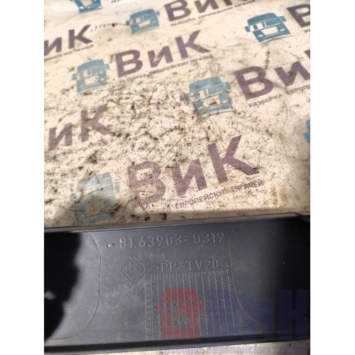 Заглушка (под магнитолу,тахограф) MAN TGX 581013 (462)-1