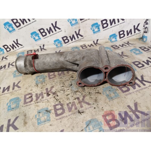 Патрубок корпуса термостата MAN TGX 581013 D2066 боковой (866)-2