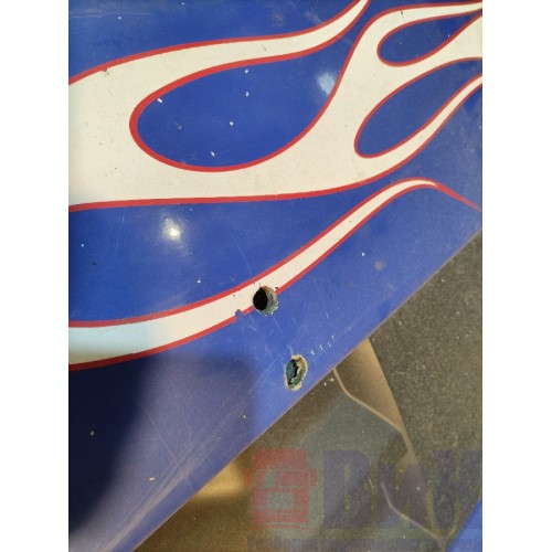 Капот DAF 105 XF 943531 с жабо,замками,петлями и упорами деф. ориг. (732)-5