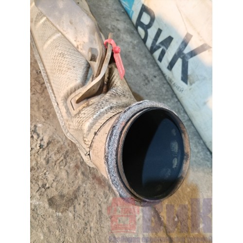 Труба глушителя DAF 106 XF 181944 с кронштейном (022)-3