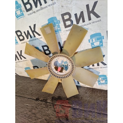 Вентилятор (крыльчатка) Volvo FH 4 727184 (8 лопастей) (697)-2