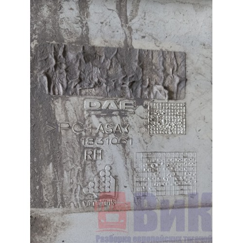 Накладка на продолжение кабины DAF 105 RH (179)-3