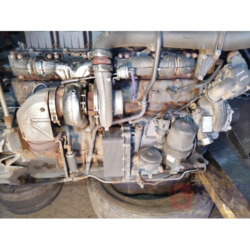 Двигатель DAF 105 003323 MX340 U1 (без стартера и вискомуфты) (175)-9