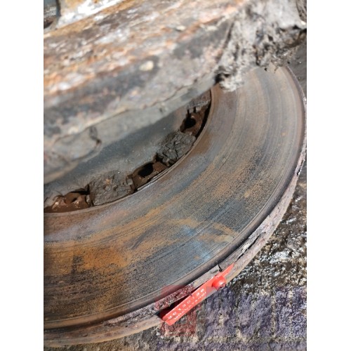 Ступица передняя DAF 105 943408 диск.торм./блок.подш. (136)-3