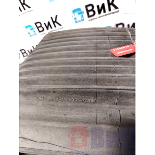 Гофра воздуховода за кабиной MAN TGX 039293 (514)-1
