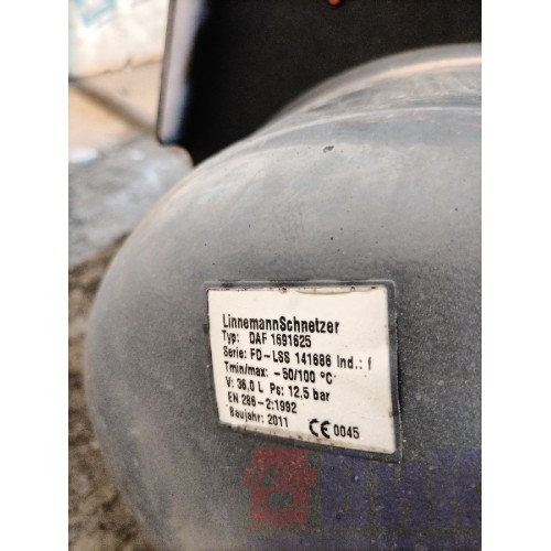 Ресивер 36л DAF 105 XF 954749 задний ржавый (431)-2