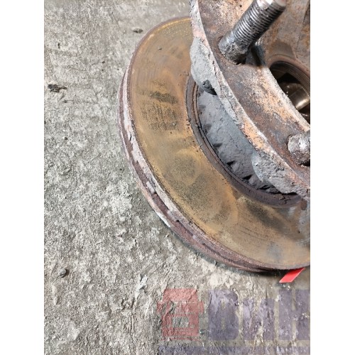 Ступица передняя d58 Volvo FH12 214752 диск.торм./блок.подш. (371)-1