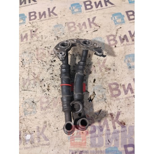 Трубка топливная Mercedes Actros MP4 717724 OM471 LA  (от ТНВД) двойная (589)-1