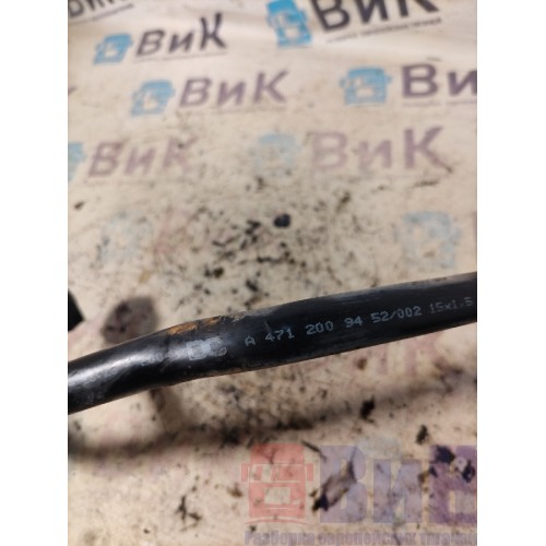 Трубка антифризная Mercedes Actros MP4 717724 OM471 LA  пластиковая (577)-1