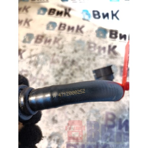 Трубка антифризная Mercedes Actros MP4 717724 OM471 LA  на компрессор пластик. (655)-2