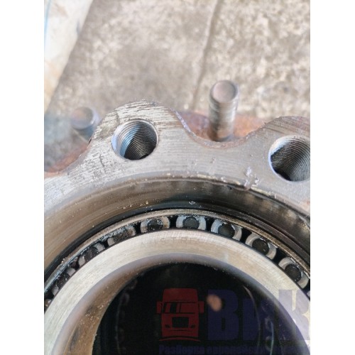 Ступица задняя Mercedes Actros MP4 717724 OM471 LA (диск.торм./разб.подш.) (665)-3