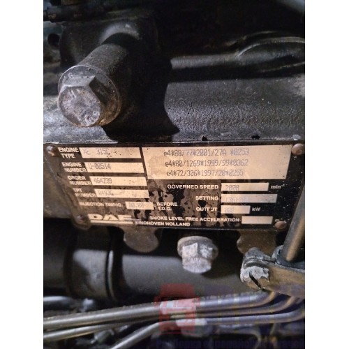 Двигатель в сборе DAF 95 XE315c U-00514 577947 E-3 без стартера и вискомуфты (863)-9