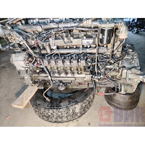 Двигатель в сборе DAF 95 XE315c U-00514 577947 E-3 без стартера и вискомуфты (863)-8