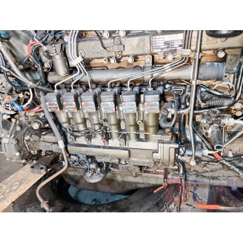 Двигатель в сборе DAF 95 XE315c U-00514 577947 E-3 без стартера и вискомуфты (863)-5