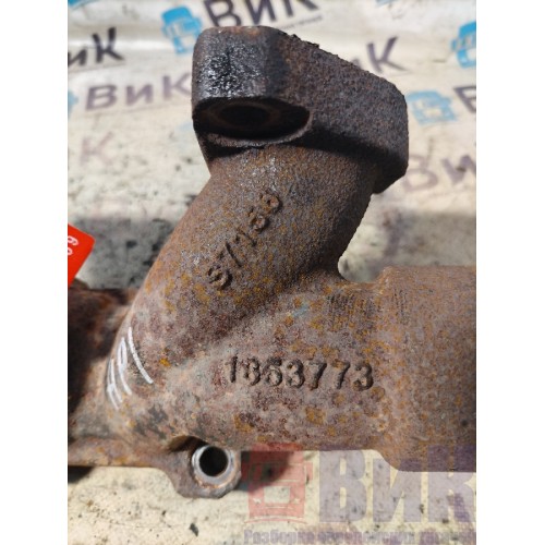 Коллектор выпускной Scania R 420 DC12 15 155651 HPI центральная часть (662)-2