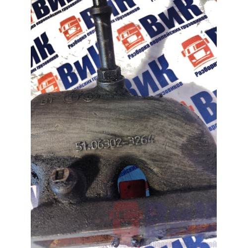 Патрубок корпуса термостата MAN TGA  D2066 LF 01 458073 (алюм.) верхний (847)-2