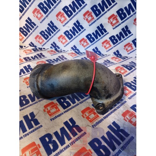 Патрубок корпуса помпы MAN TGA  D2066 LF 01 458073 (алюм.) с деф. (816)