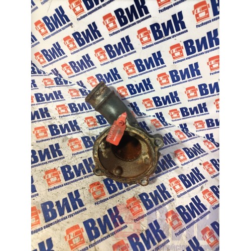 Патрубок термостата Renault T430 007618 DTI 11 с крышкой (944)-2