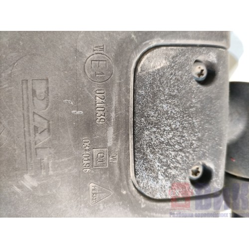 Зеркало бордюрное DAF 105 991137 над лобовым с кронштейном (542)-3