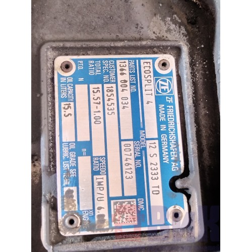 Корпус КПП (средняя часть) DAF 105 961218 12S2333 ZF (402)-2